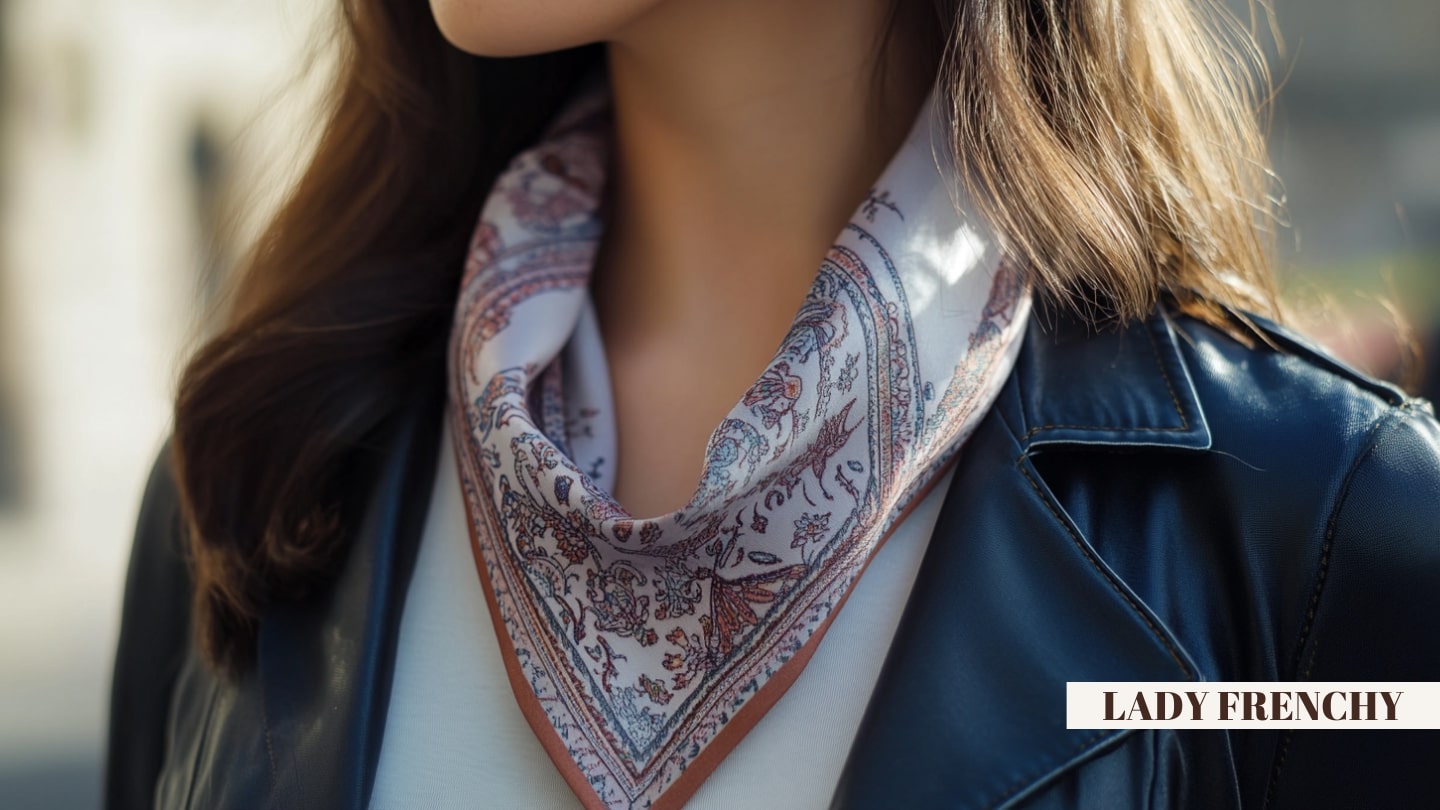 Comment Porter un Petit Carré de Soie Astuces Stylées et Faciles à Adopter