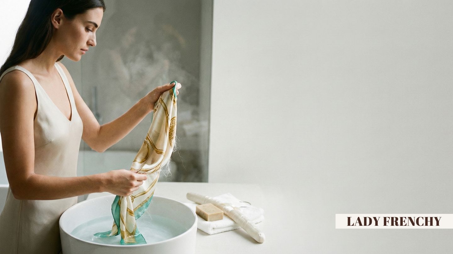 Entretien Foulard en Soie : Guide Complet Lavage, Repassage et Soin
