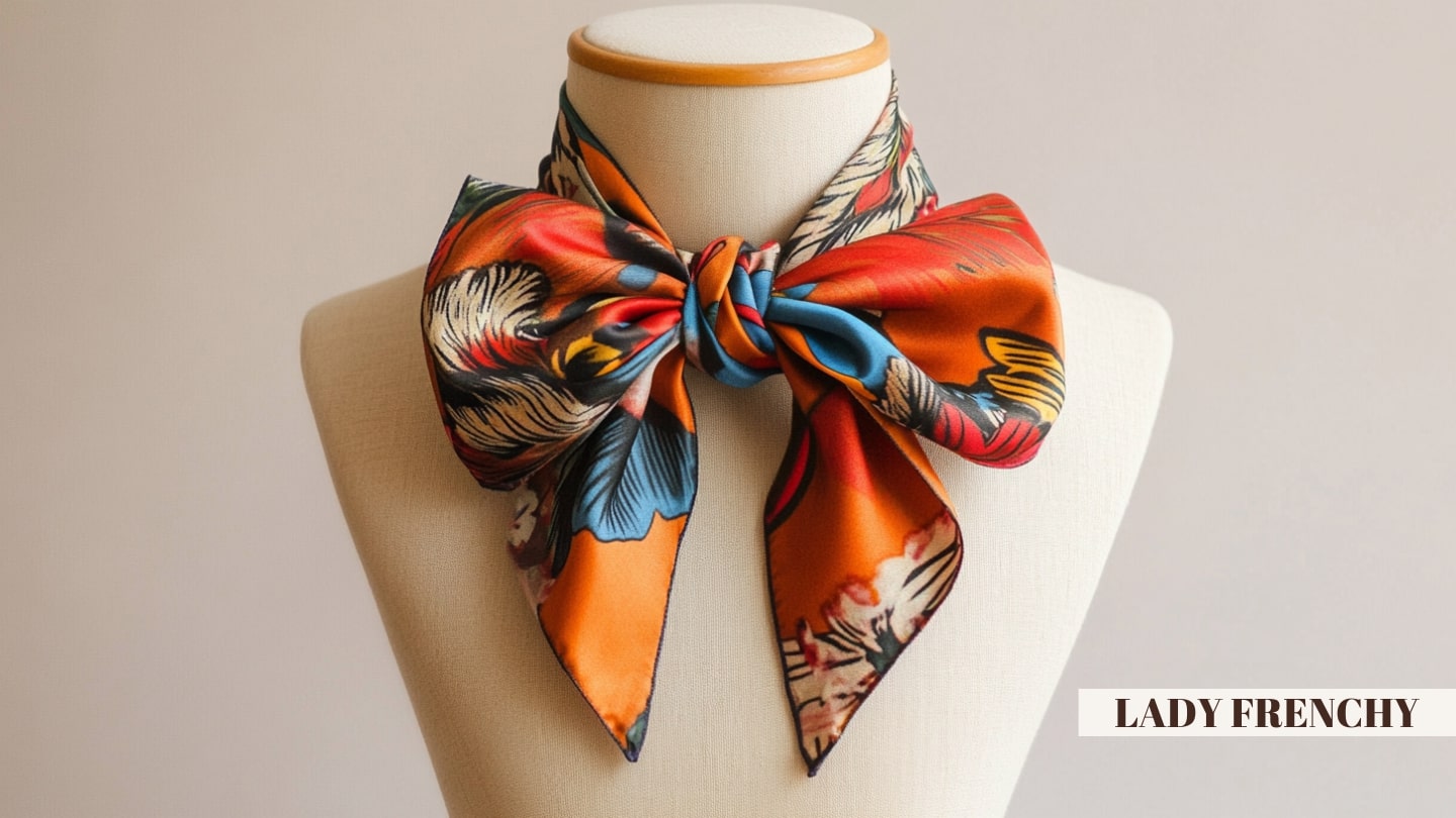 Comment Faire un Nœud Papillon avec un Foulard  Tuto Simple et Rapide