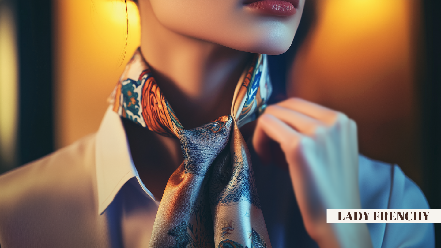 Comment Faire une Cravate avec un Foulard  Tuto Simple et Élégant à Suivre