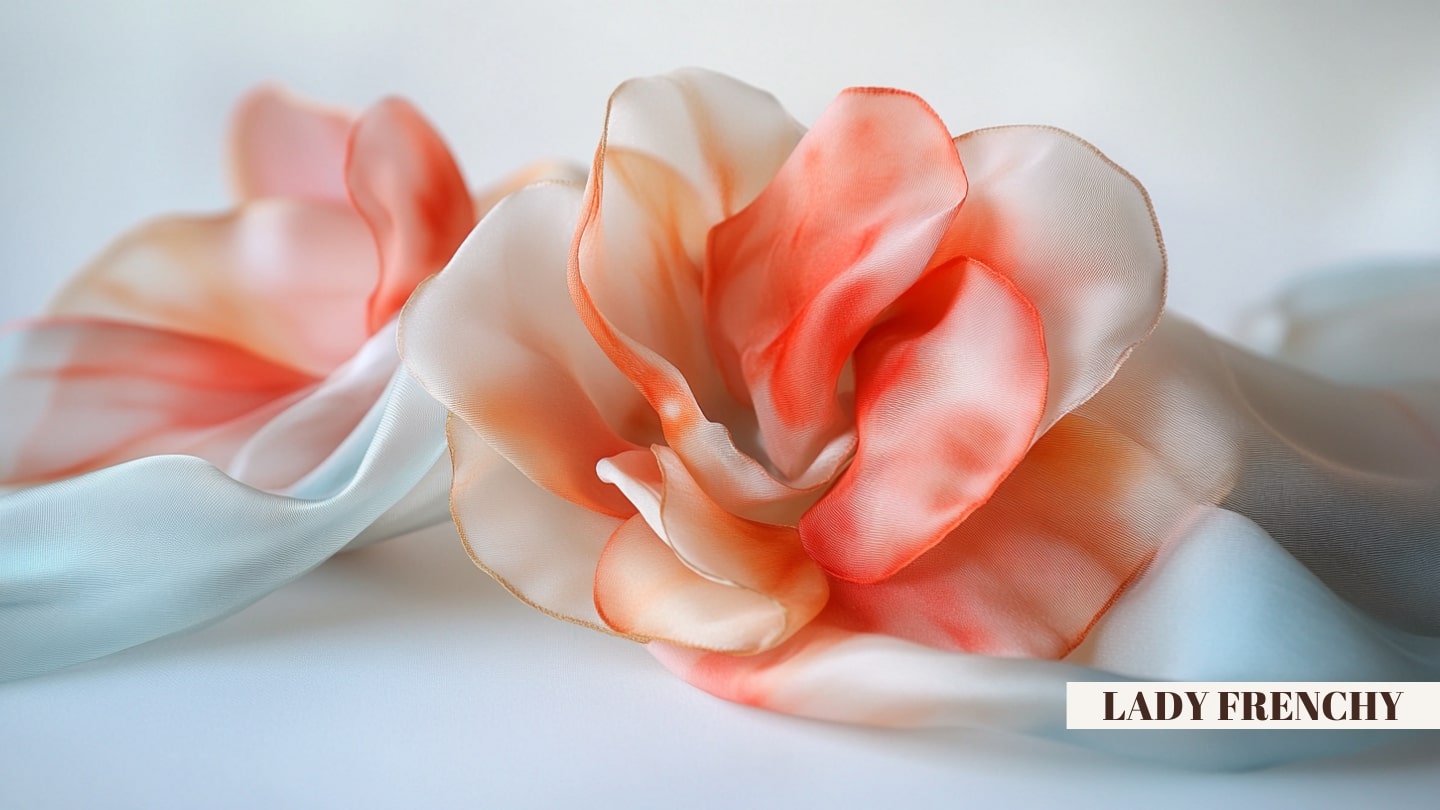 Comment Faire une Fleur avec un Foulard  Tuto Facile et Créatif à Suivre