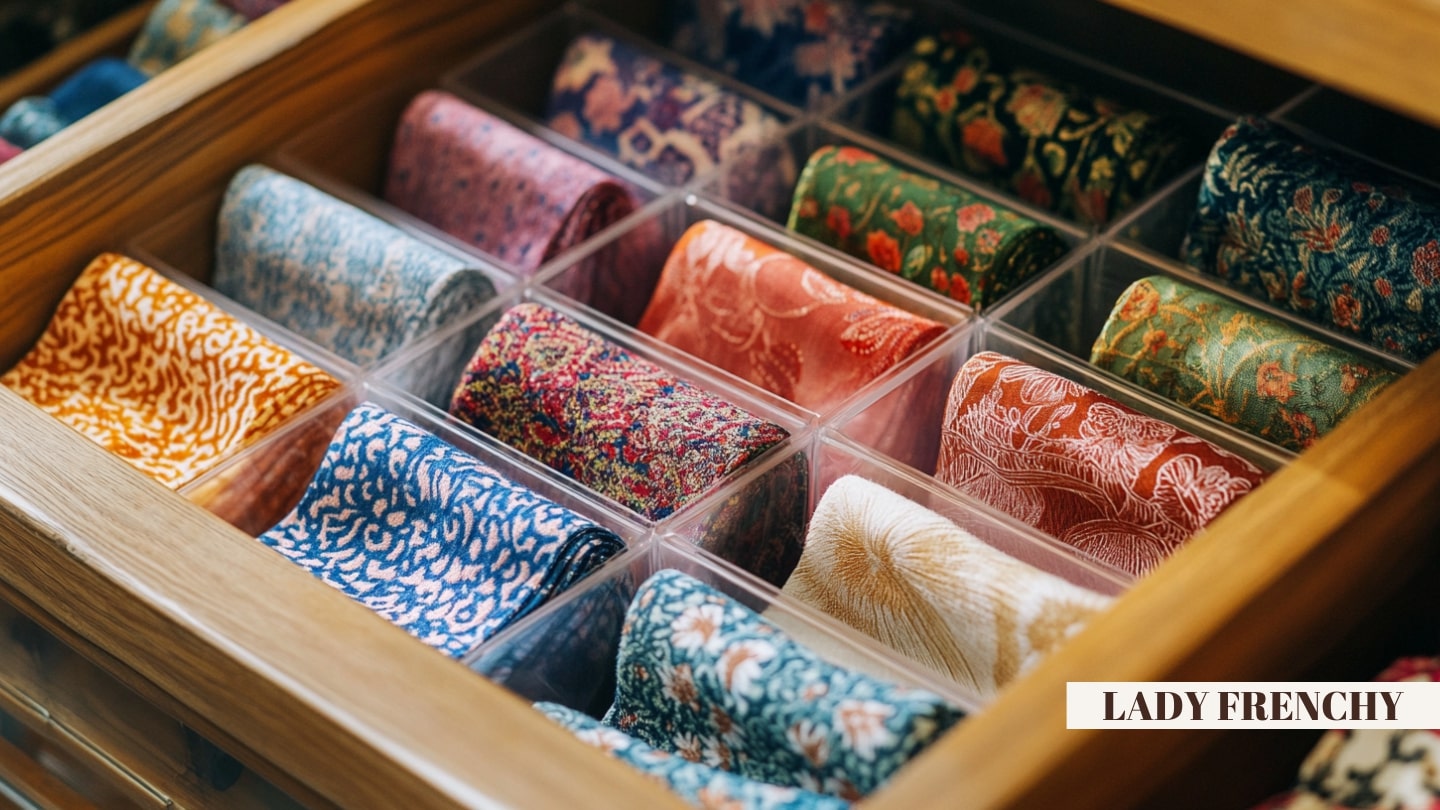 Comment Ranger des Foulards dans un Tiroir  Astuces Pratiques et Gain de Place