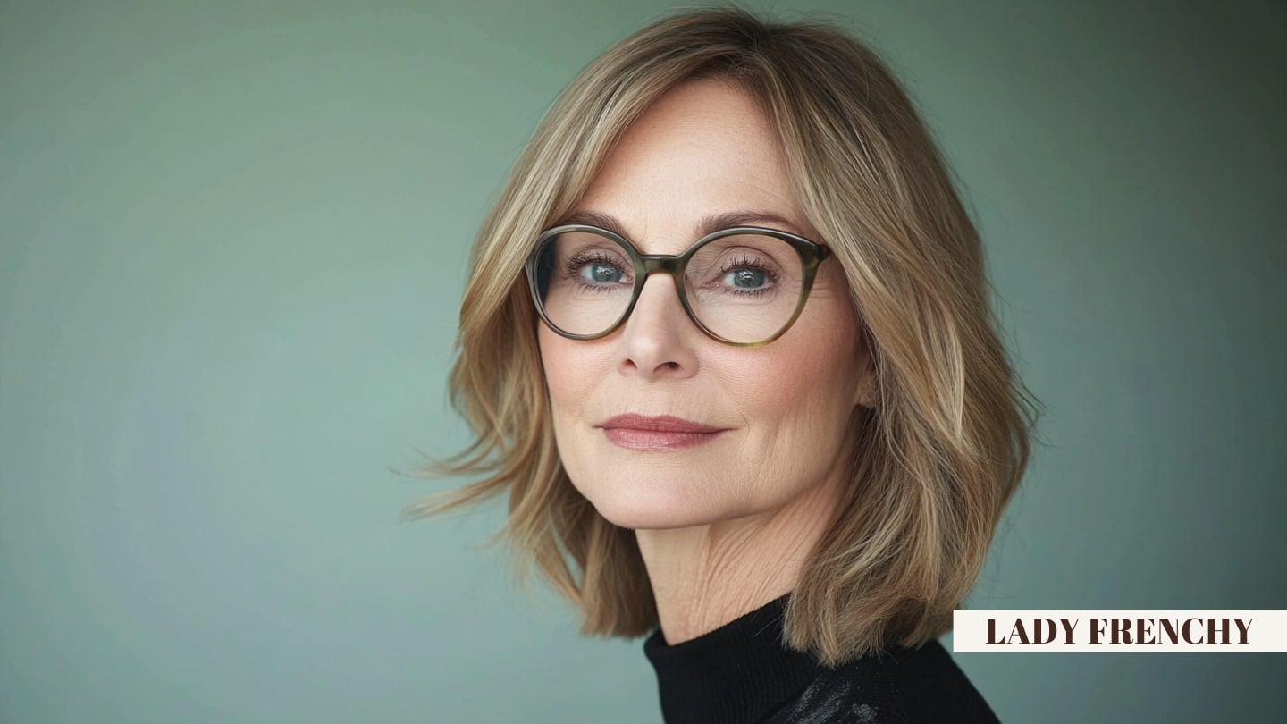 Quelle Coiffure Choisir à 60 Ans avec Lunettes  Styles Élégants et Tendance
