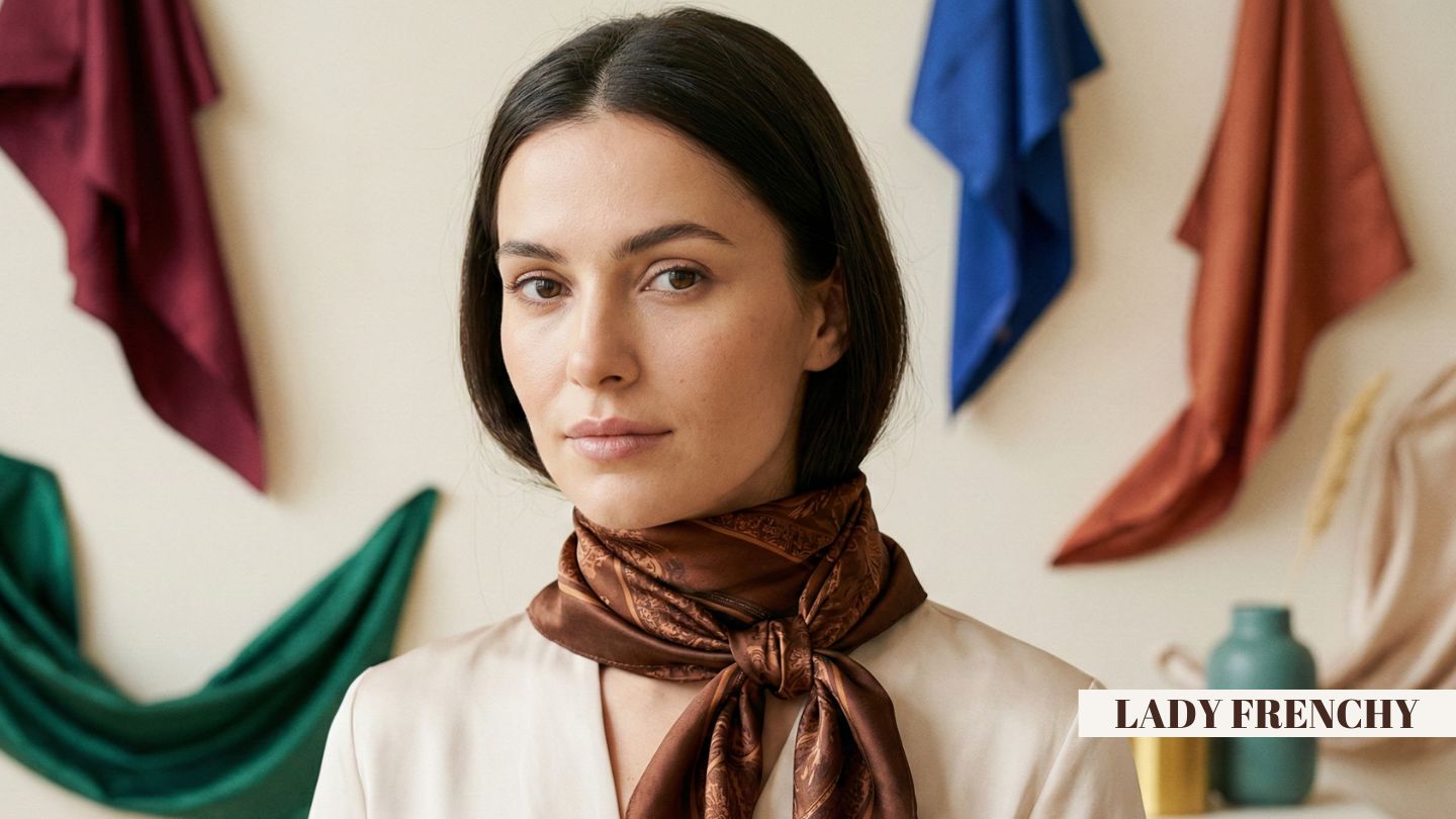 Quelle Couleur de Foulard Choisir pour une Brune ? Conseils Mode et Styles