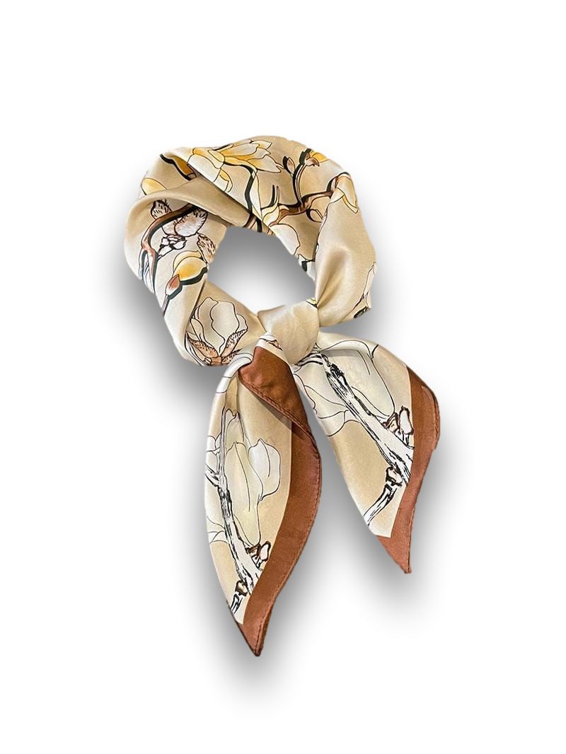 Foulard Femme Beige