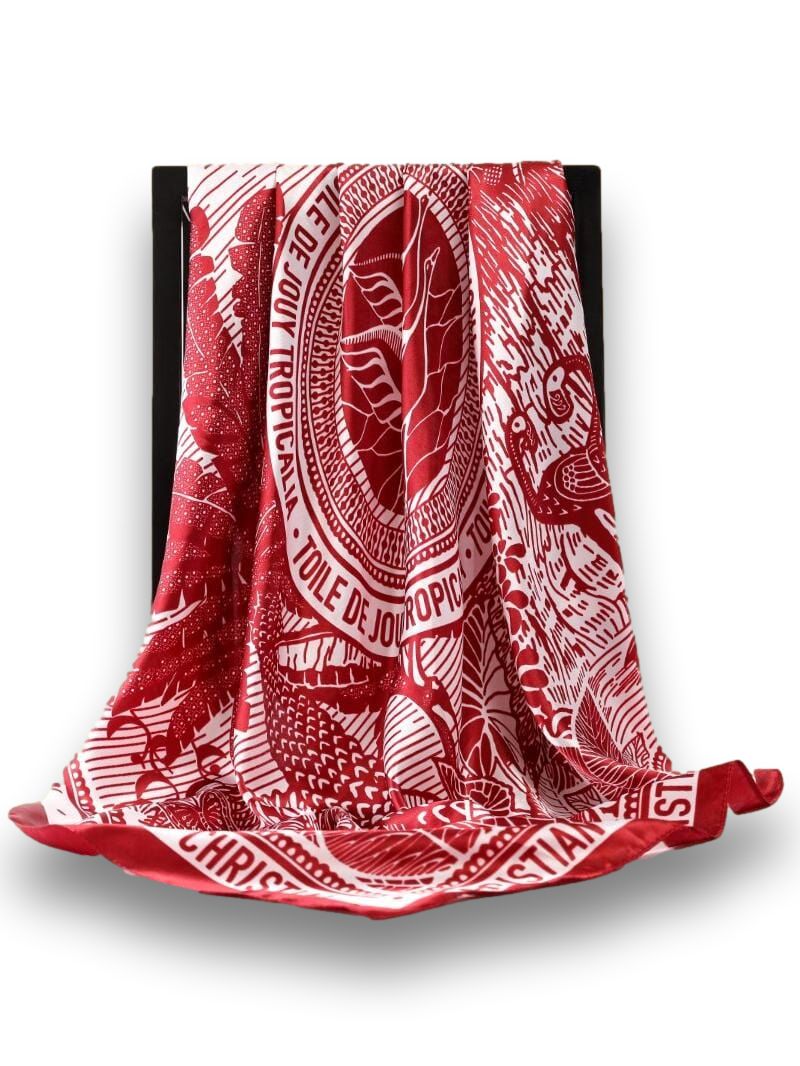 Foulard Femme Rouge