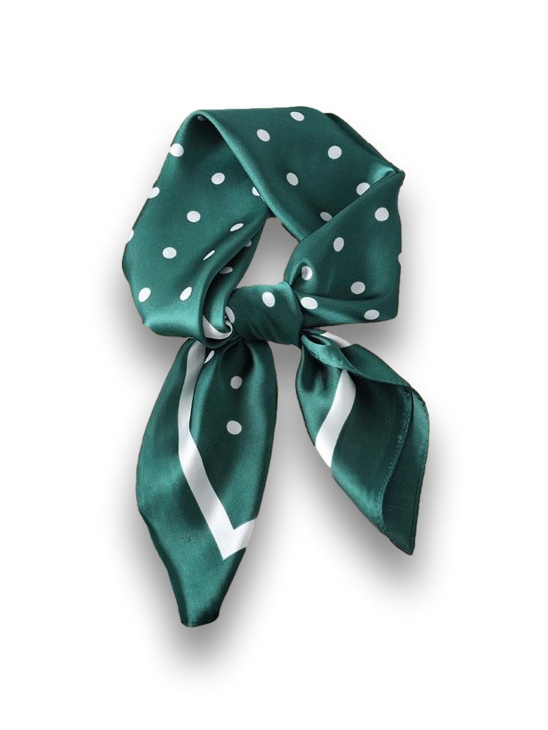 Foulard Femme Vert Bouteille