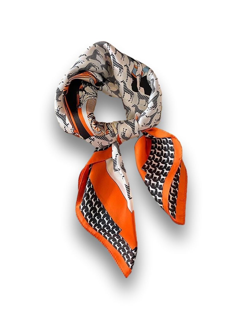 Foulard Motif Animalier