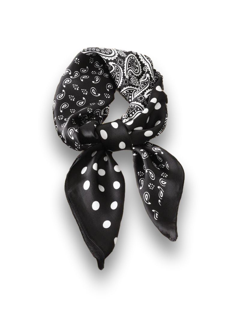 Foulard Noir Cheveux