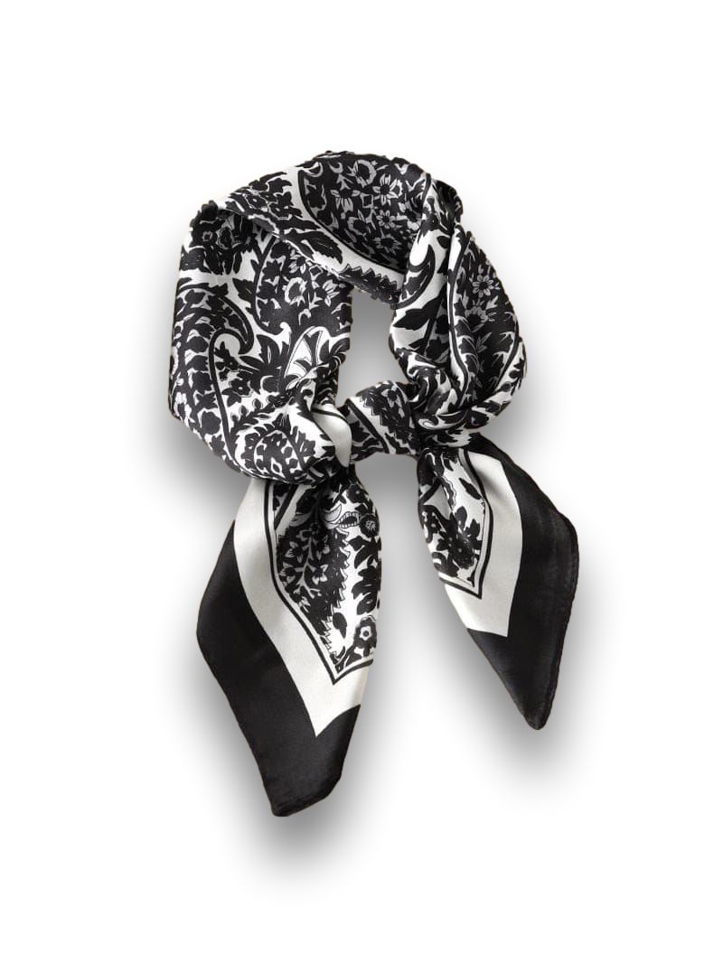 Foulard Noir et Blanc