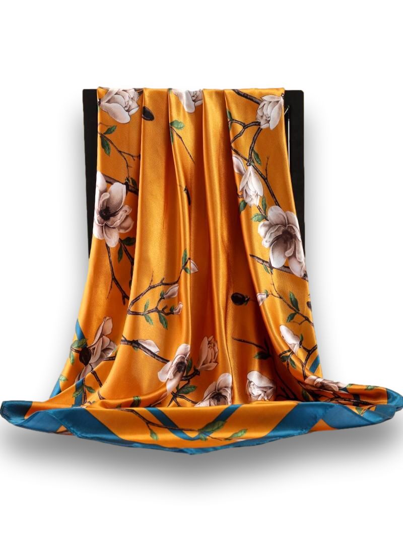 Foulard Orange Femme