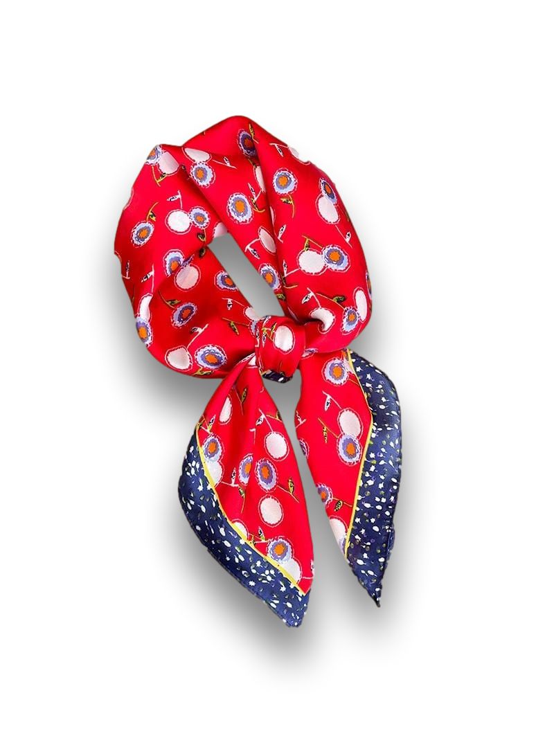 Foulard Rouge Femme