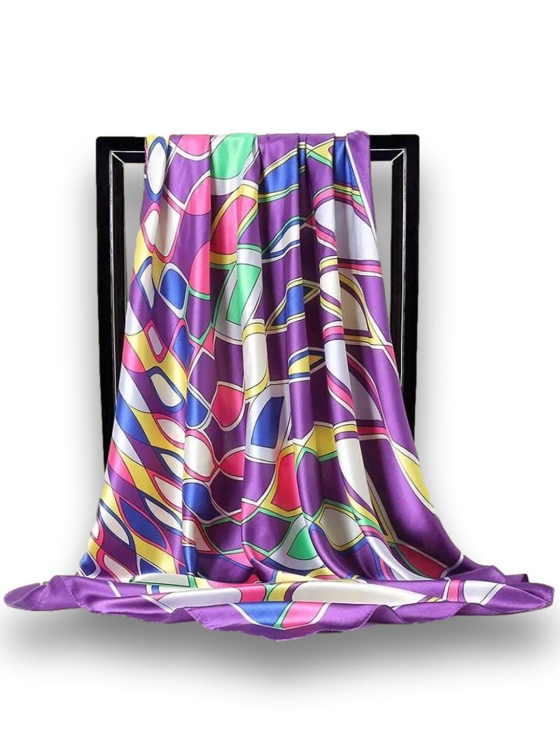 Foulard Satin Imprimé