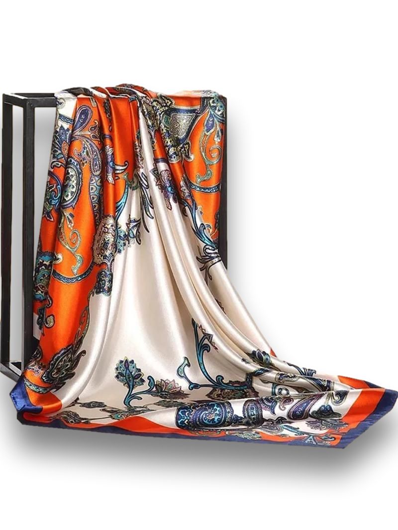 Foulard Satin Orange