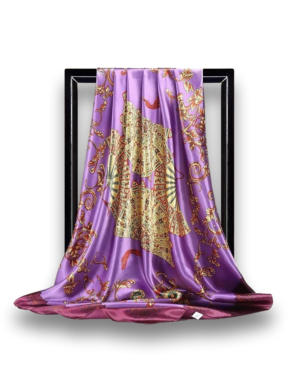 Foulard Satin Violet