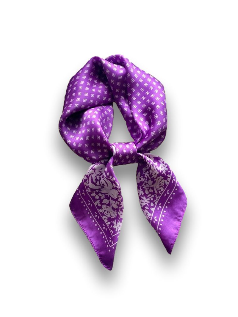 Foulard Violet pour Femme