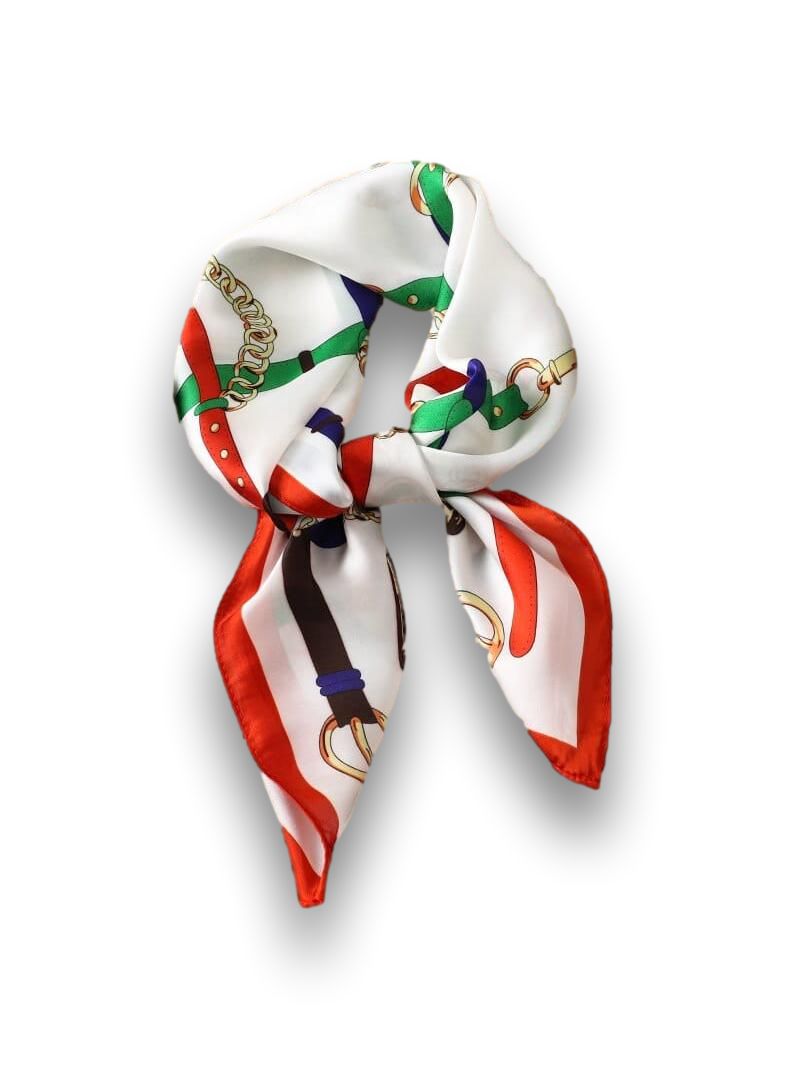 Petit Foulard Blanc