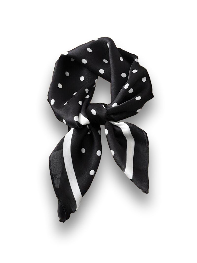 Petit Foulard Noir