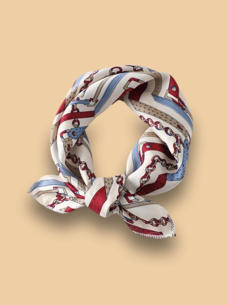 Foulard Blanc et Rouge