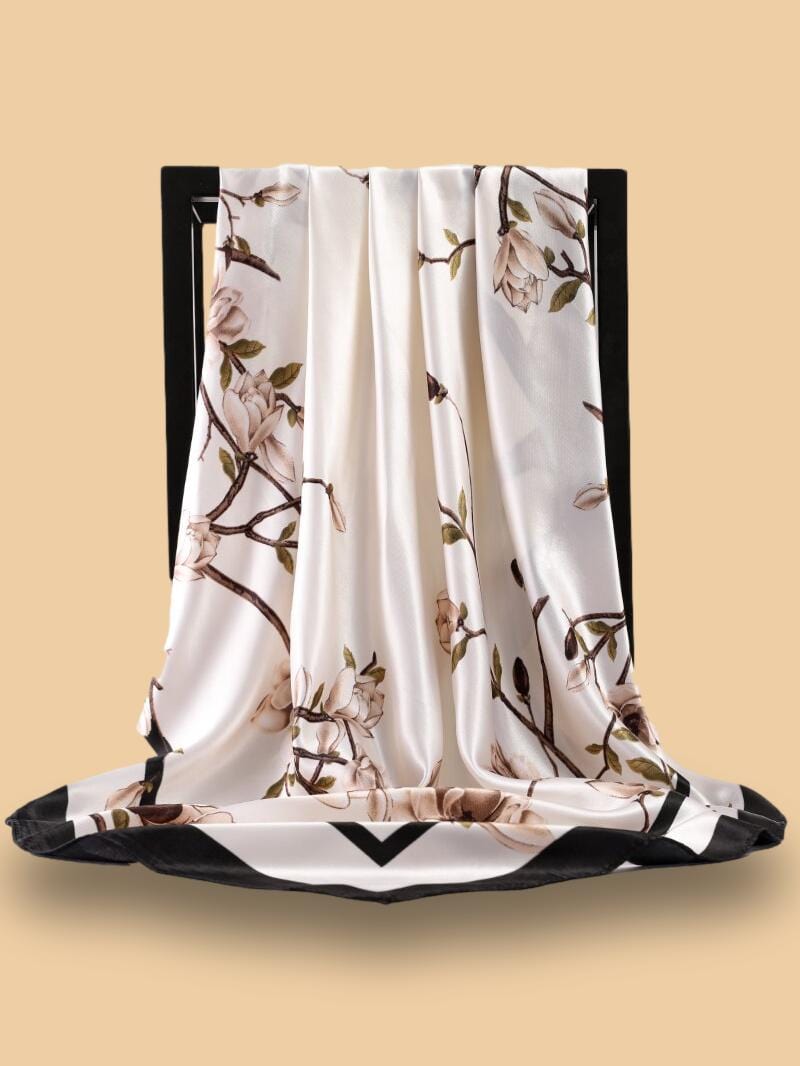 Foulard Blanc Femme