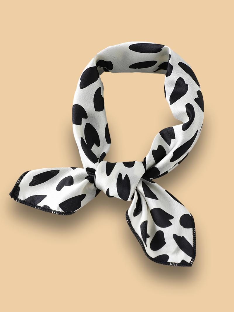 Foulard Carré Blanc