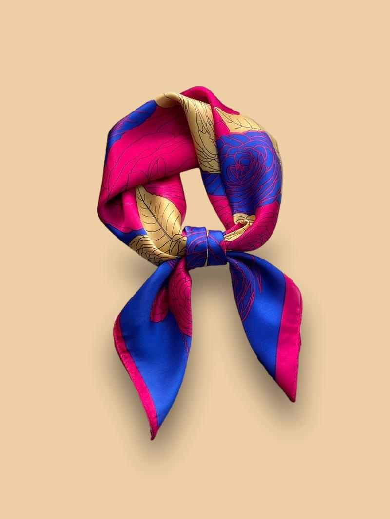 Foulard Doré Femme