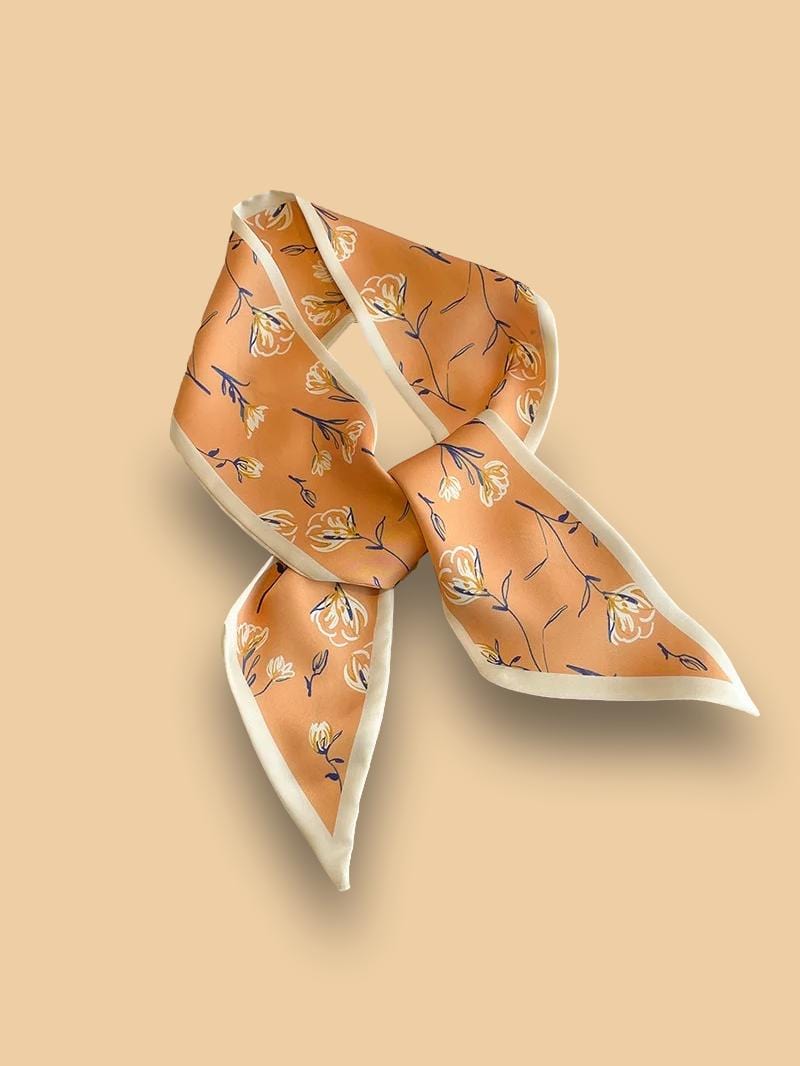 Foulard Doré Femme