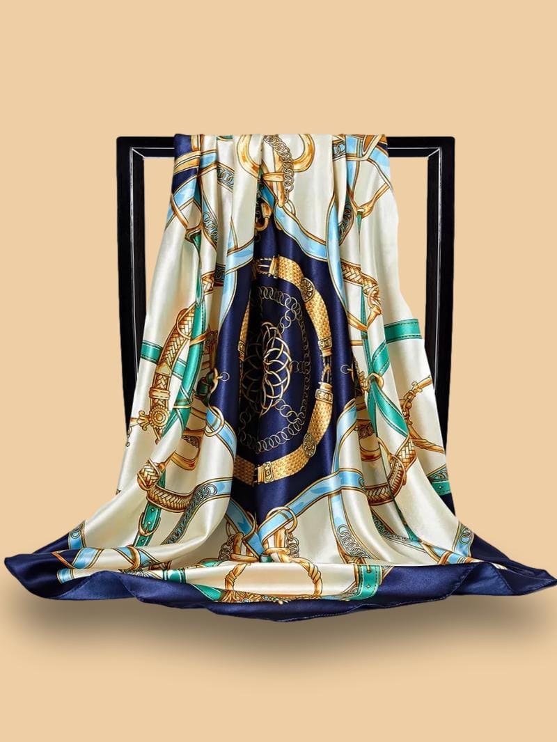 Foulard en Satin pour Cheveux Crépus