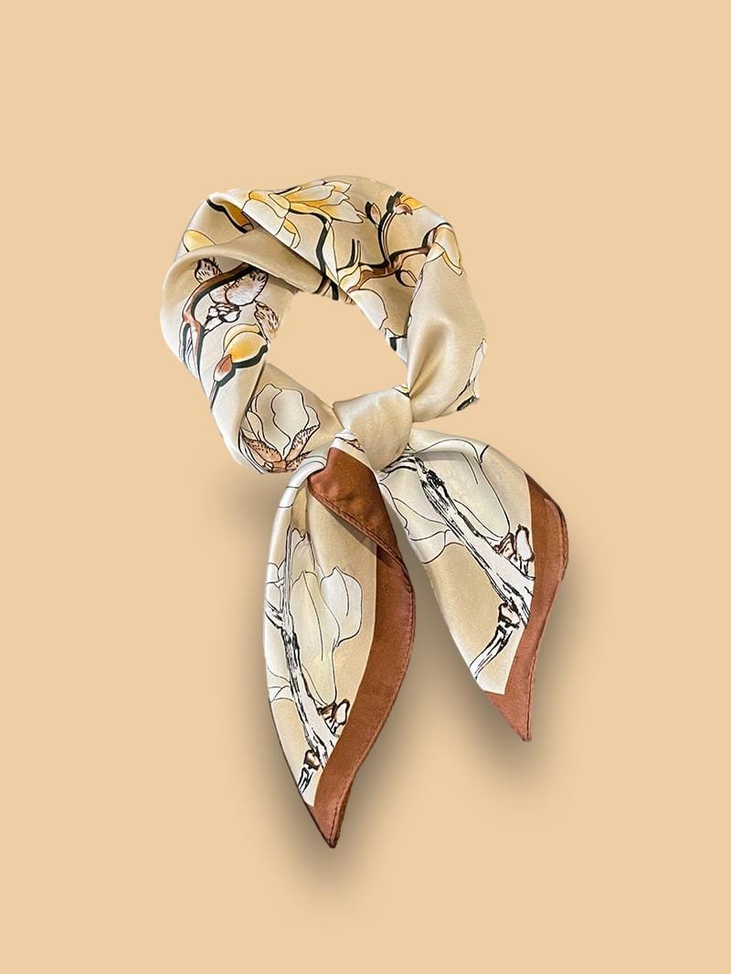 Foulard Femme Beige