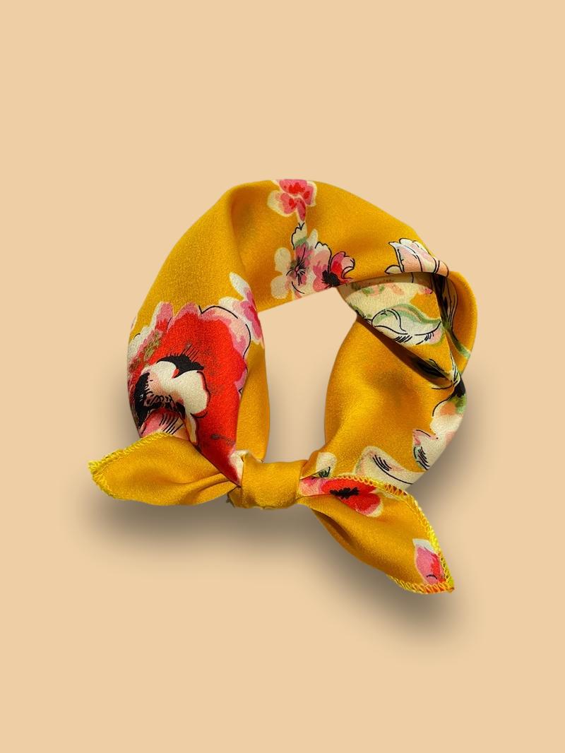 Foulard Femme Doré