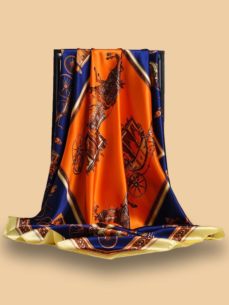 Foulard Femme Orange