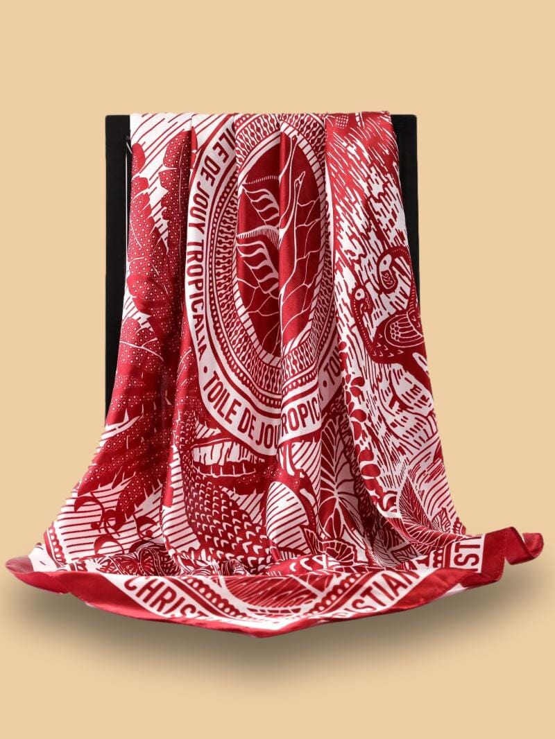 Foulard Femme Rose Poudré