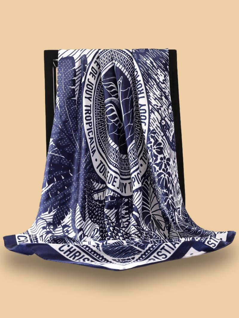 Foulard Imprimé Tropical