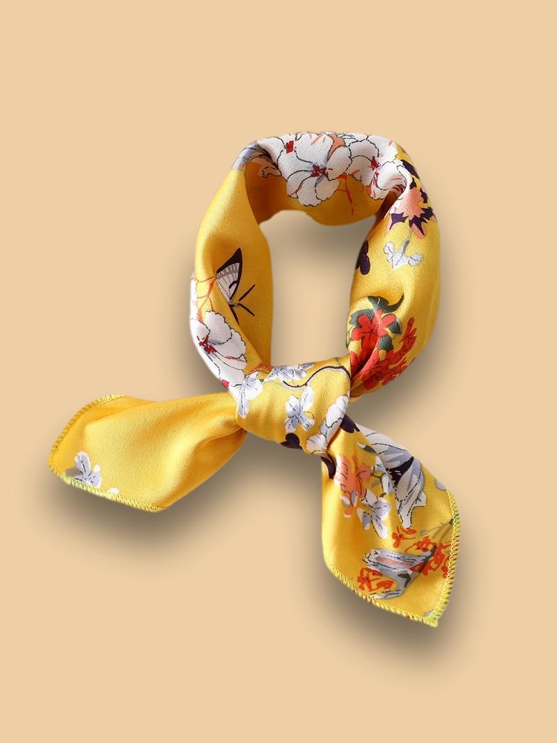 Foulard Jaune Cheveux