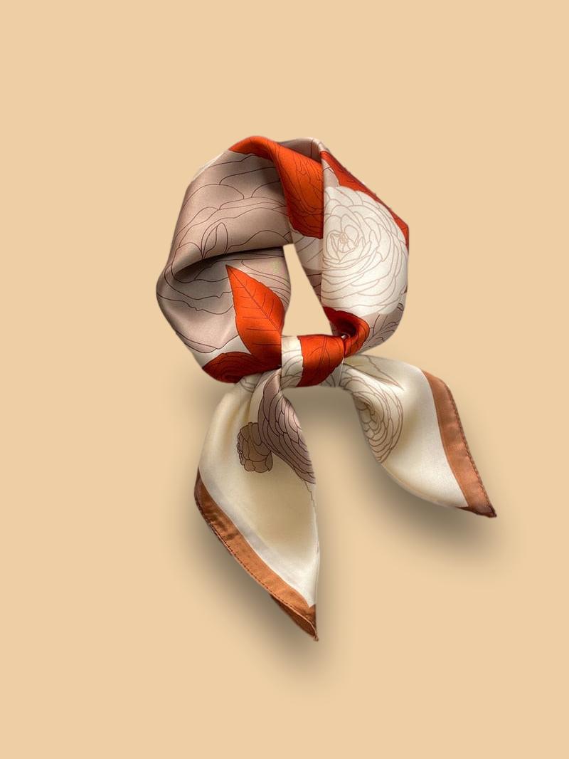 Foulard Marron Clair