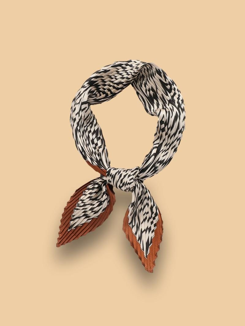 Foulard Plissé Femme