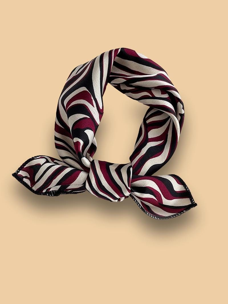 Foulard Rouge et Noir