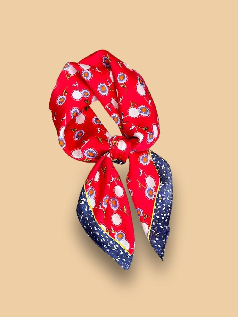 Foulard Rouge Femme