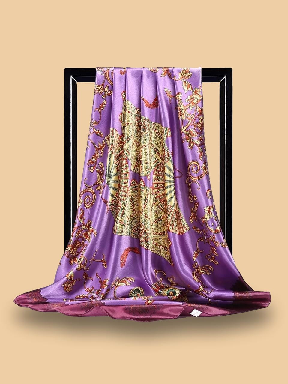 Foulard Satin Violet