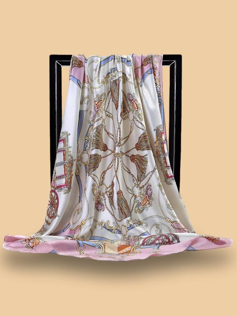 Grand Foulard Beige