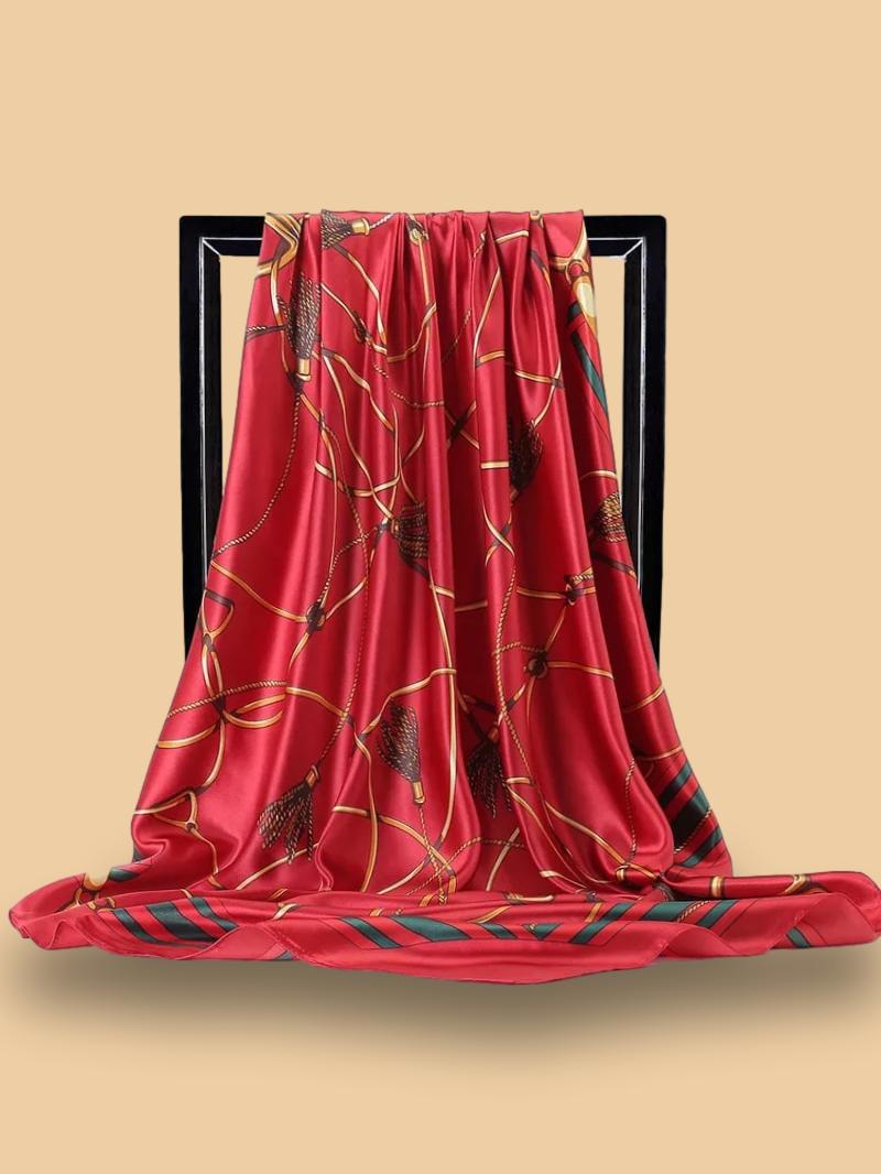 Grand Foulard Rouge