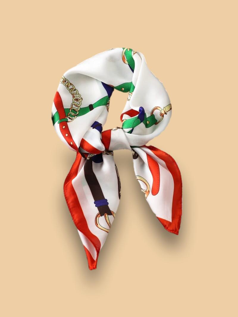 Petit Foulard Blanc